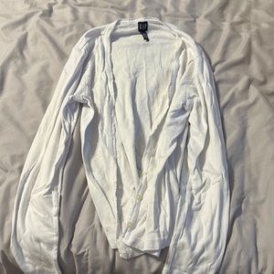Gap white cardigan